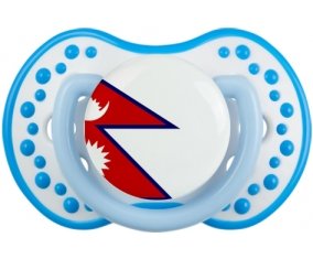 Drapeau Népal Sucete LOVI Dynamic Blanc-bleu phosphorescente
