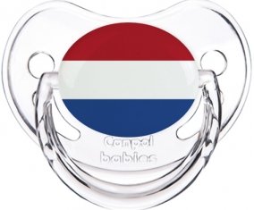 Drapeau Pays-Bas Sucete Physiologique Transparent classique