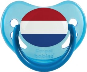 Drapeau Pays-Bas Sucete Physiologique Bleue phosphorescente