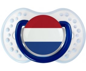 Drapeau Pays-Bas Tétine LOVI Dynamic Marine-blanc-bleu classique