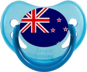 Drapeau Nouvelle-Zélande Sucette Physiologique Bleue phosphorescente