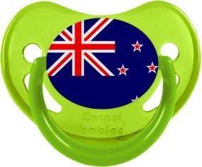 Drapeau Nouvelle-Zélande Sucette Physiologique Vert phosphorescente