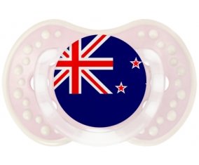 Drapeau Nouvelle-Zélande Sucette LOVI Dynamic Retro-rose-tendre classique