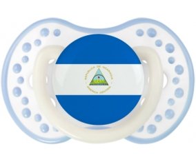 Drapeau Nicaragua Sucete LOVI Dynamic Blanc-cyan classique
