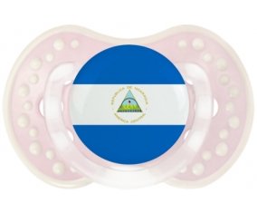 Drapeau Nicaragua Sucete LOVI Dynamic Retro-rose-tendre classique