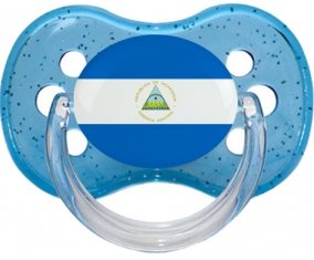Drapeau Nicaragua : Sucette Cerise personnalisée