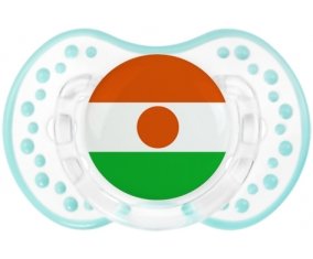 Drapeau Niger Tétine LOVI Dynamic Retro-blanc-lagon classique