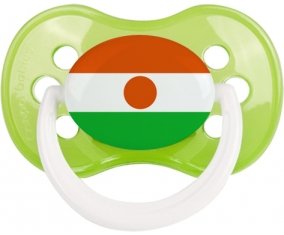 Drapeau Niger Sucette Anatomique Vert classique