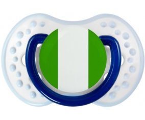 Drapeau Nigeria Sucette LOVI Dynamic Marine-blanc-bleu classique
