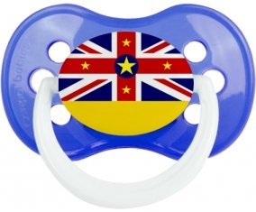 Drapeau Niue : Sucette Anatomique personnalisée