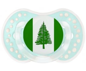 Drapeau l'ile de Norfolk Sucete LOVI Dynamic Retro-turquoise-lagon classique