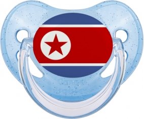 Drapeau Irlande du Nord Sucete Physiologique Bleue à paillette