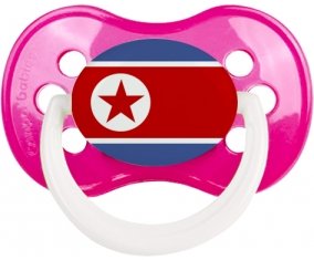 Drapeau Irlande du Nord Sucette Anatomique Rose foncé classique