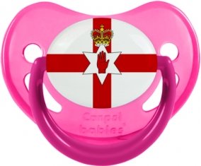 Drapeau Îles Mariannes du Nord Sucette Physiologique Rose phosphorescente