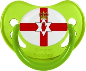 Drapeau Îles Mariannes du Nord Sucette Physiologique Vert phosphorescente