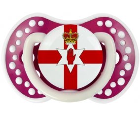 Drapeau Îles Mariannes du Nord Sucette LOVI Dynamic Fuchsia phosphorescente