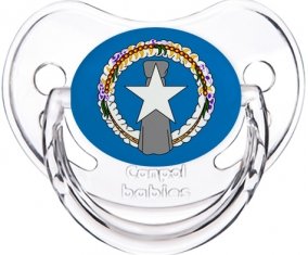 Drapeau Corée du Nord Sucette Physiologique Transparent classique