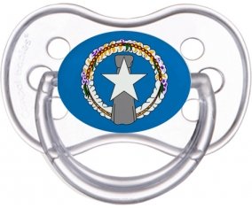 Drapeau Corée du Nord Sucette Anatomique Transparente classique