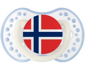 Drapeau Norvège Sucete LOVI Dynamic Blanc-cyan classique