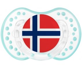 Drapeau Norvège Sucete LOVI Dynamic Retro-blanc-lagon classique