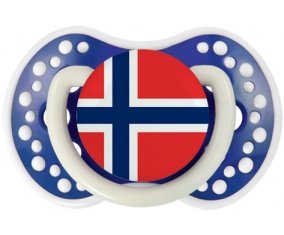 Drapeau Norvège Sucete LOVI Dynamic Bleu-marine phosphorescente