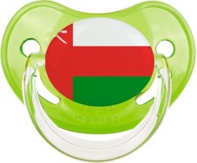 Drapeau Oman Sucete Physiologique Vert classique