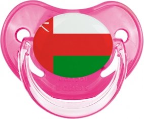 Drapeau Oman Sucete Physiologique Rose classique