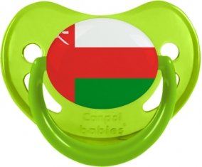 Drapeau Oman Sucete Physiologique Vert phosphorescente