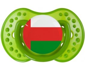 Drapeau Oman Tétine LOVI Dynamic Vert classique