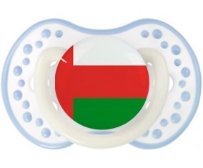 Drapeau Oman Tétine LOVI Dynamic Blanc-cyan classique