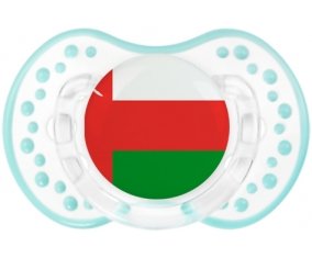 Drapeau Oman Tétine LOVI Dynamic Retro-blanc-lagon classique