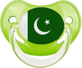 Drapeau Pakistan Sucette Physiologique Vert classique