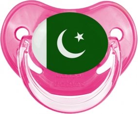 Drapeau Pakistan Sucette Physiologique Rose classique