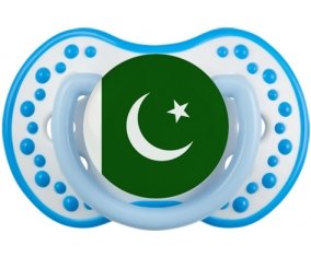 Drapeau Pakistan Sucette LOVI Dynamic Blanc-bleu phosphorescente