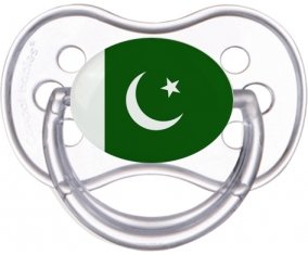 Drapeau Pakistan Tétine Anatomique Transparente classique