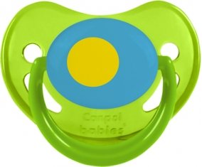 Drapeau Palau Sucette Physiologique Vert phosphorescente