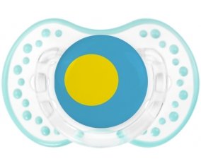 Drapeau Palau Sucette LOVI Dynamic Retro-blanc-lagon classique