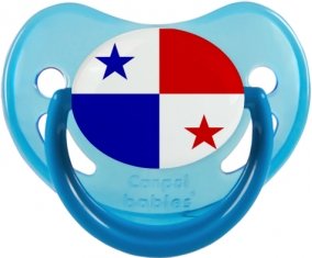 Drapeau Panama Tétine Physiologique Bleue phosphorescente