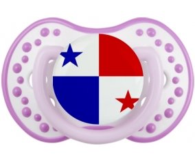 Drapeau Panama Sucete LOVI Dynamic Blanc-mauve classique