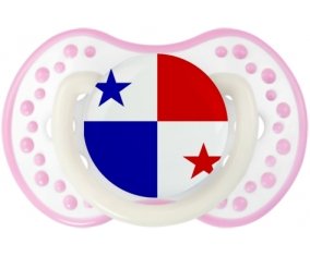 Drapeau Panama Sucete LOVI Dynamic Blanc-rose phosphorescente