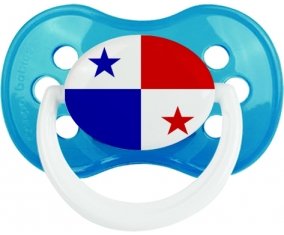 Drapeau Panama Sucete Anatomique Cyan classique