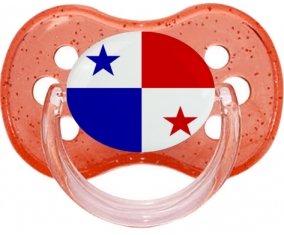 Drapeau Panama Sucete Cerise Rouge à paillette