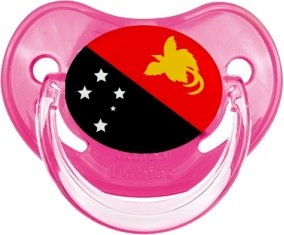 Drapeau Papouasie Nouvelle Guinée Sucete Physiologique Rose classique