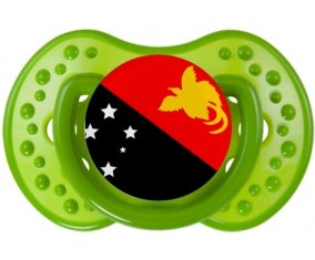 Drapeau Papouasie Nouvelle Guinée Tétine LOVI Dynamic Vert classique