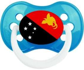 Drapeau Papouasie Nouvelle Guinée Sucette Anatomique Cyan classique