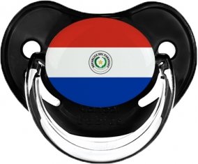Drapeau Paraguay Sucette Physiologique Noir classique