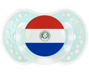 Drapeau Paraguay Sucette LOVI Dynamic Retro-turquoise-lagon classique