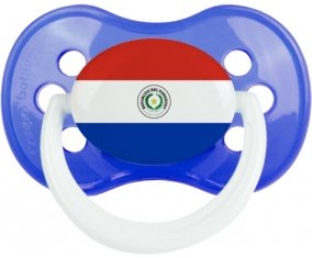 Drapeau Paraguay Tétine Anatomique Bleu classique
