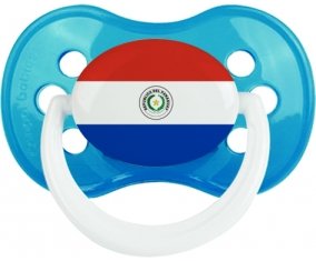 Drapeau Paraguay Tétine Anatomique Cyan classique
