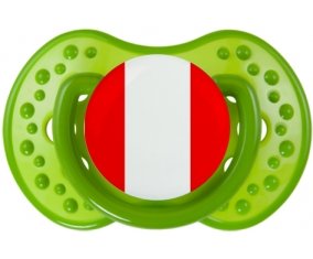 Drapeau Pérou : Sucette LOVI Dynamic personnalisée